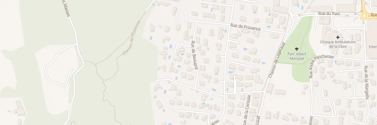 Plan du 2 Rue de Beaupré à Bagnols-sur-Cèze