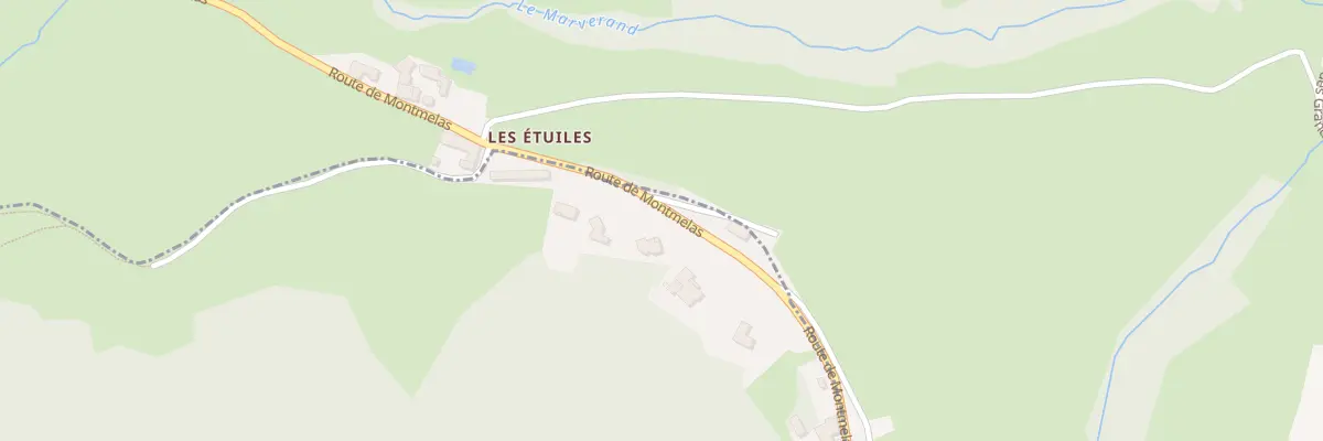 Plan du 5099 Les Etuiles à Montmelas-Saint-Sorlin
