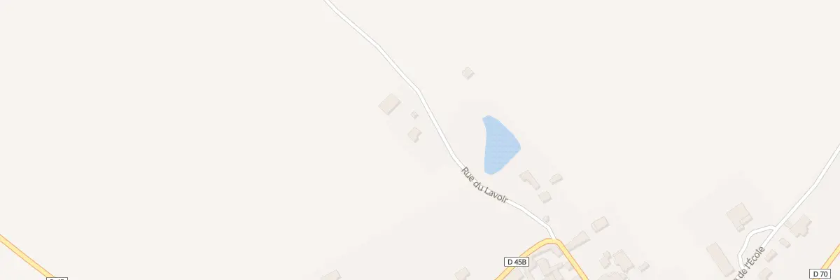 Plan du 5 Rue du Lavoir à Fontette