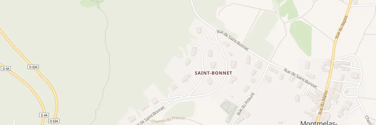 Plan du 5068E Saint Bonnet à Montmelas-Saint-Sorlin