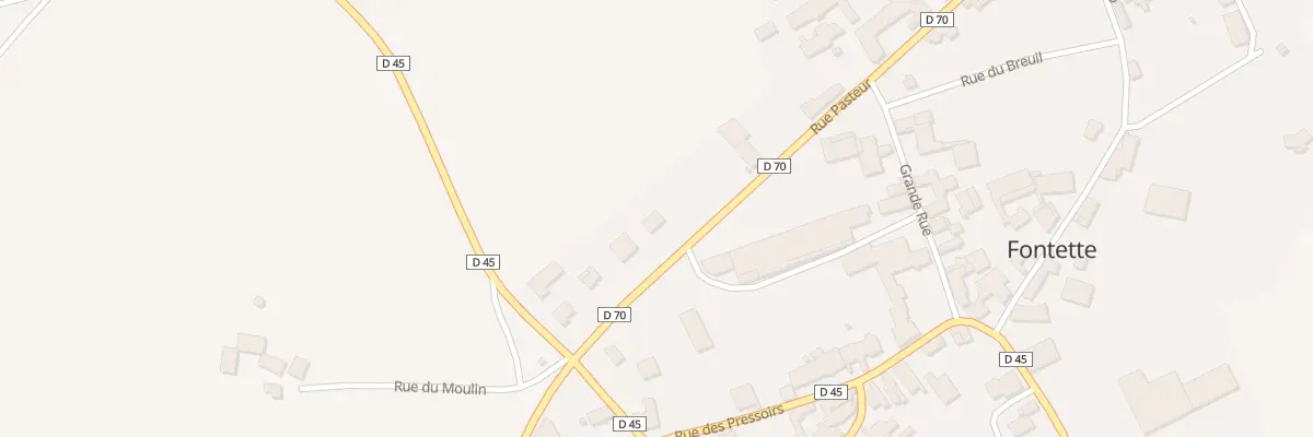 Plan du 30 Rue Pasteur à Fontette