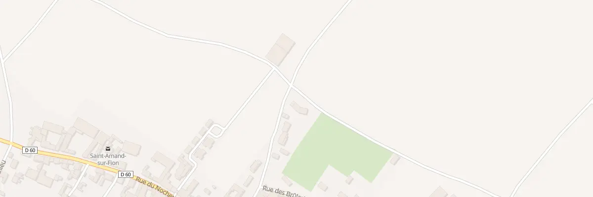 Plan du 10 Rue de Nerbesonval à Saint-Amand-sur-Fion
