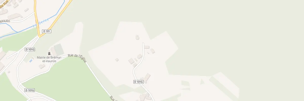 Plan du 13B Rue du Château à Bremur à Brémur-et-Vaurois
