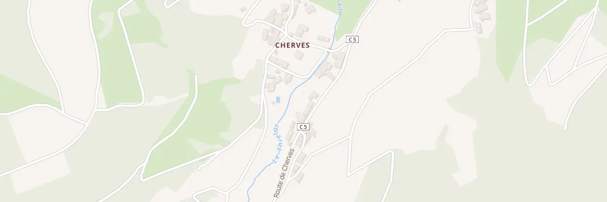 Plan du 2082 Rte de Cherves à Quincié-en-Beaujolais