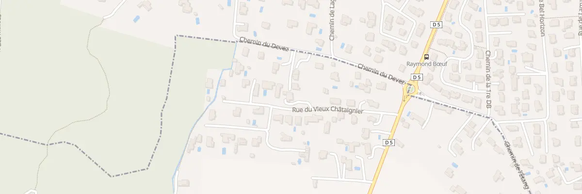 Plan du 5228 Rue du Vieux Châtaignier à Tresques