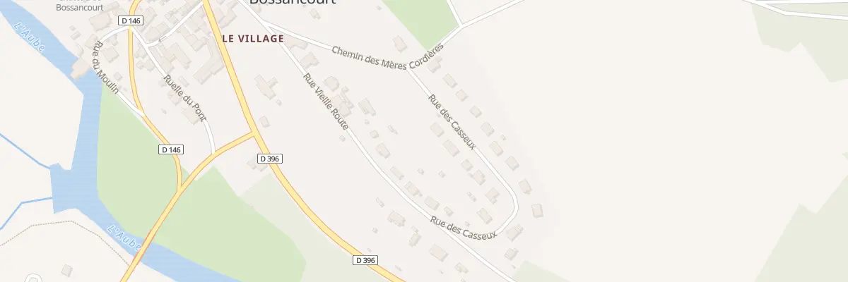 Plan du 19 Rue des Casseux à Bossancourt