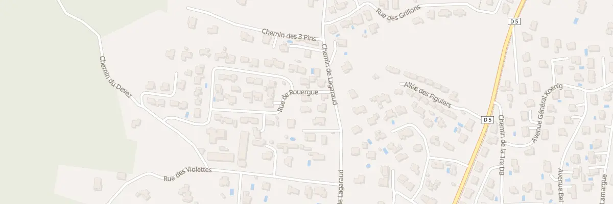 Plan du 4 Rue de Rouergue à Bagnols-sur-Cèze