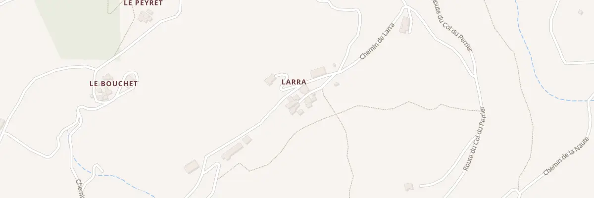 Plan du 410 Che de Larra à Empurany