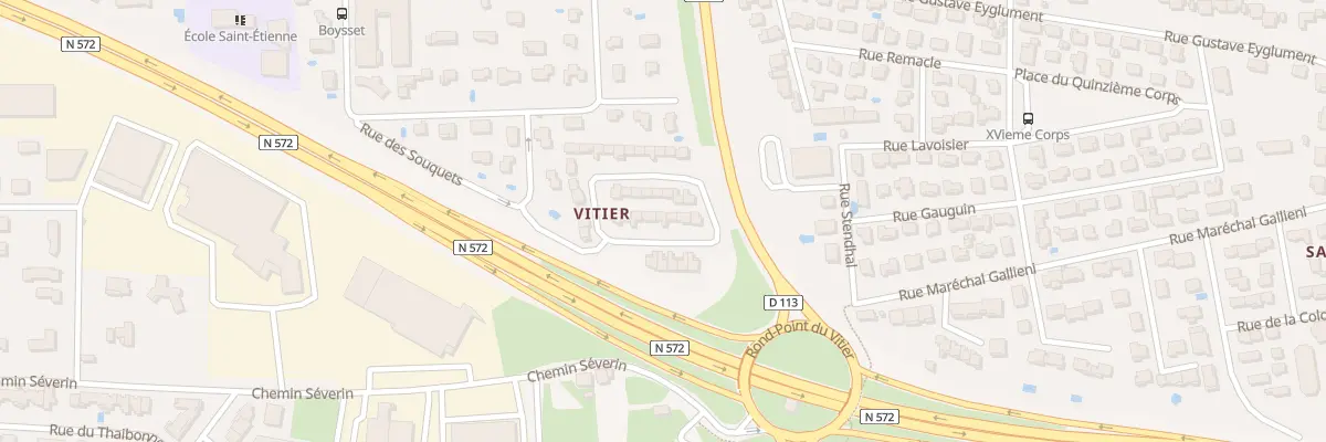 Plan du 24 Rue Angèle Vernet à Arles