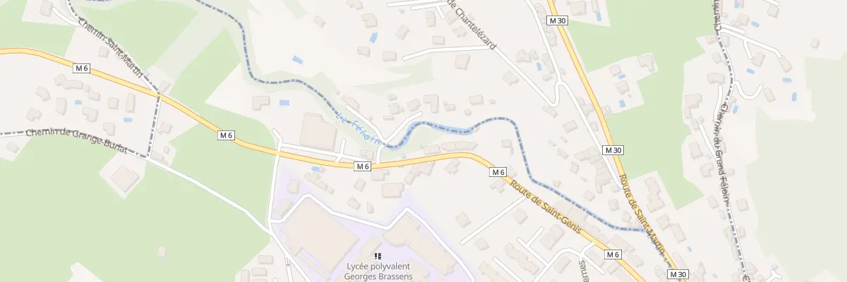 Plan du 28 Rte de Saint Genis à Rive-de-Gier