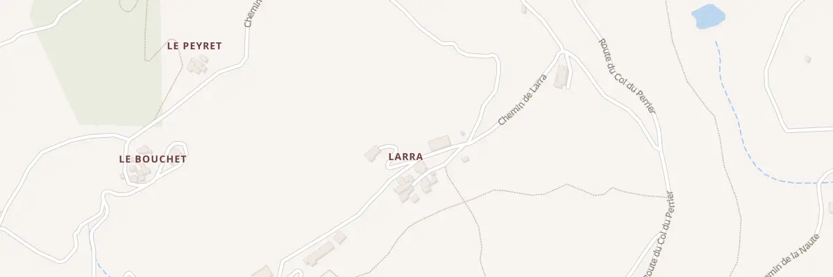 Plan du 5410 Larra à Empurany