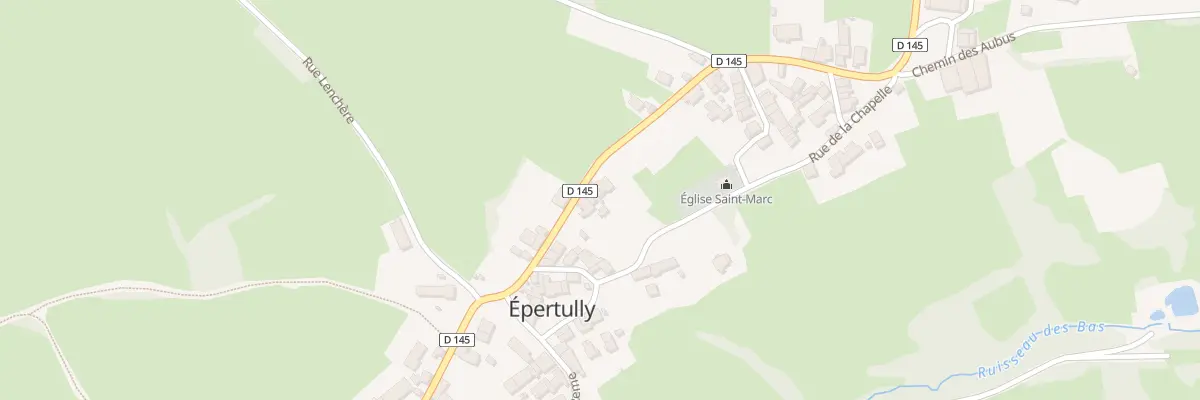 Plan du 5050A Le Bourg à Épertully