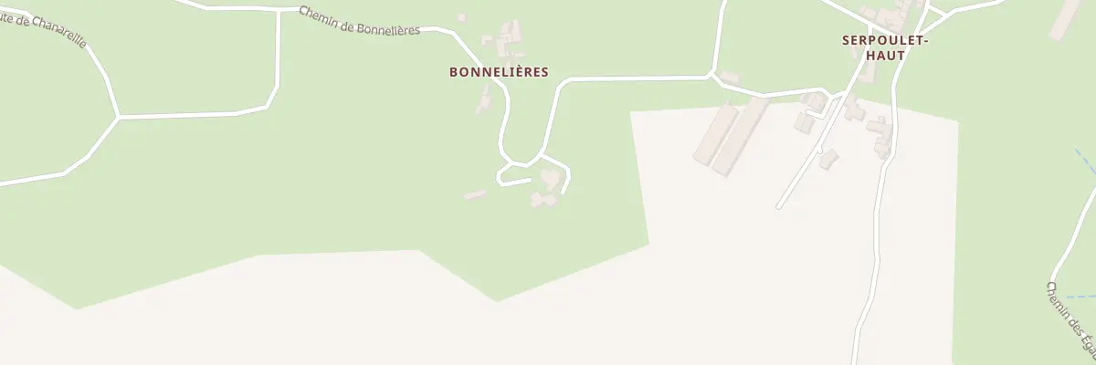 Plan du 715 Che de Bonelieres à Empurany