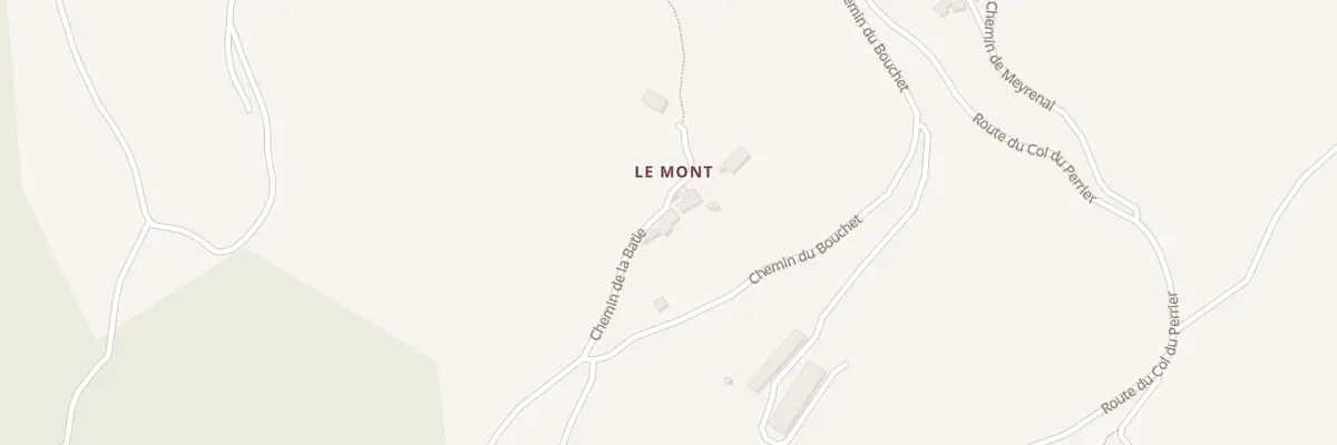 Plan du 130 Che de Labatie à Empurany