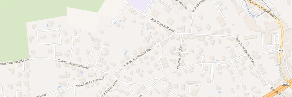 Plan du 66 Rue du Professeur Roux à Rive-de-Gier