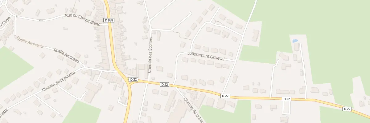 Plan du 1 Lot Griseval à Renwez