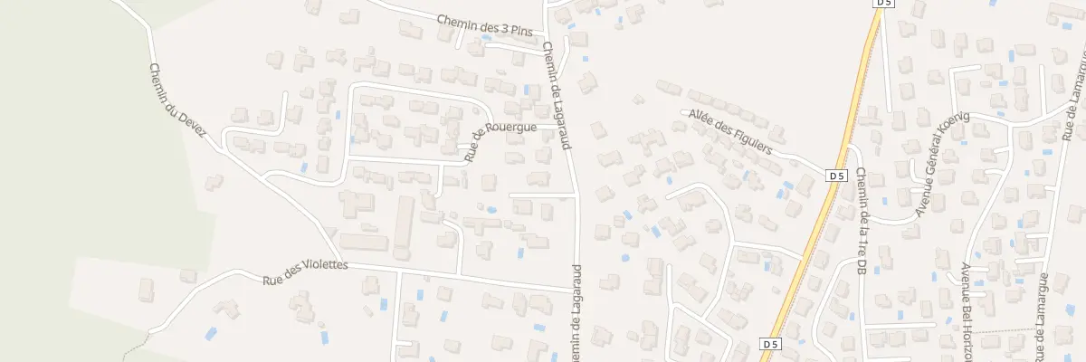 Plan du 2046 Che de Lagaraud à Bagnols-sur-Cèze