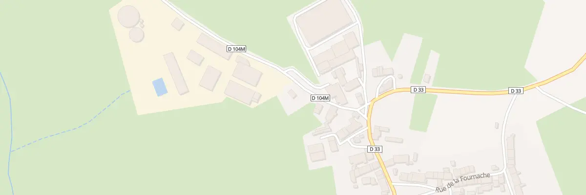 Plan du 7 Rte Route de Thomirey à Saussey