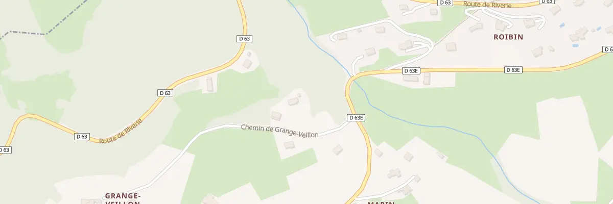 Plan du 5413 Grange Veillon à Chabanière