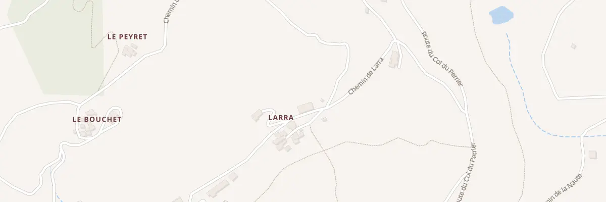 Plan du 370 Che de Larra à Empurany