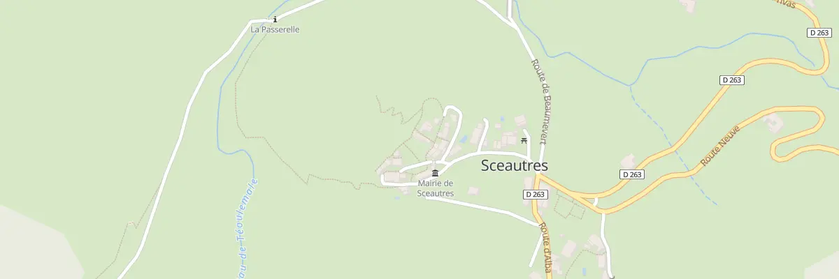Plan du 5081 Le Village de Sceautres à Sceautres