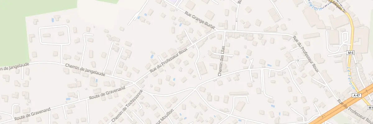Plan du 75A Rue du Professeur Roux à Rive-de-Gier