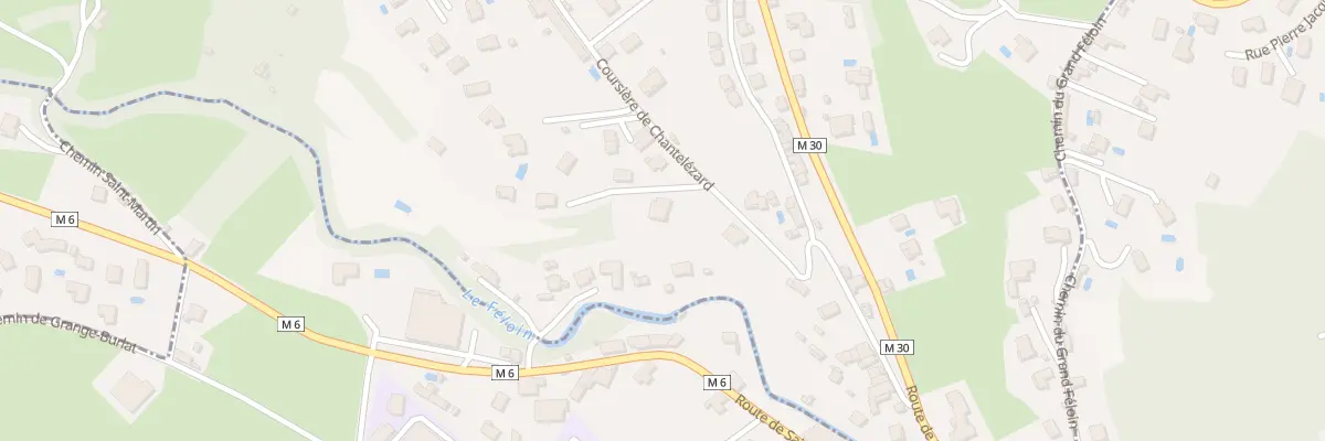 Plan du 28 Crs de Chantelézard à Saint-Martin-la-Plaine
