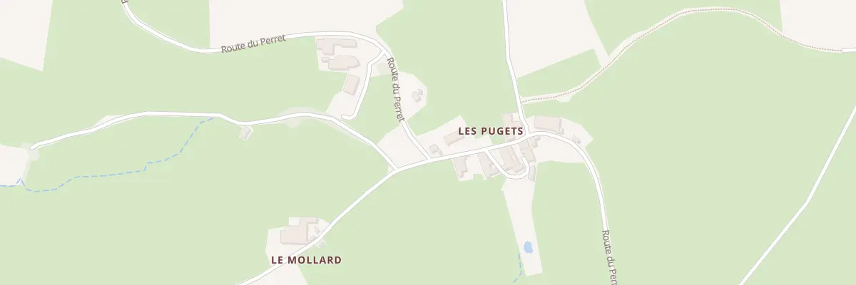 Plan du 5248 Les Pugets à Tramayes