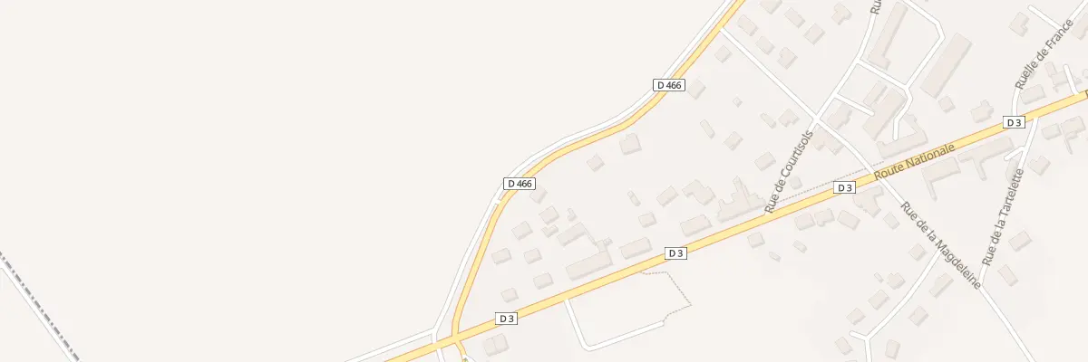 Plan du 8 Rte de la Croix à Tilloy-et-Bellay