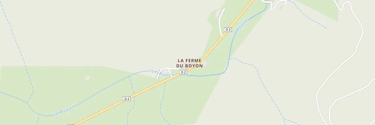 Plan du 5135 Pont de Boyon à Pranles