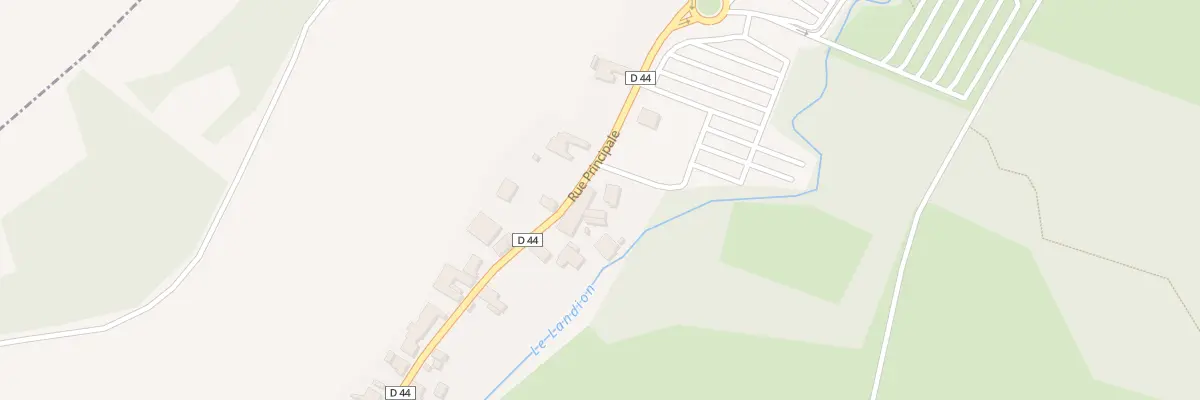 Plan du 3 Rue Principale à Argançon