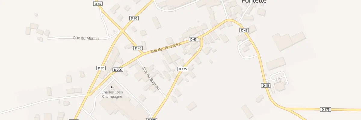 Plan du 10 Rue Saint Gengoult à Fontette