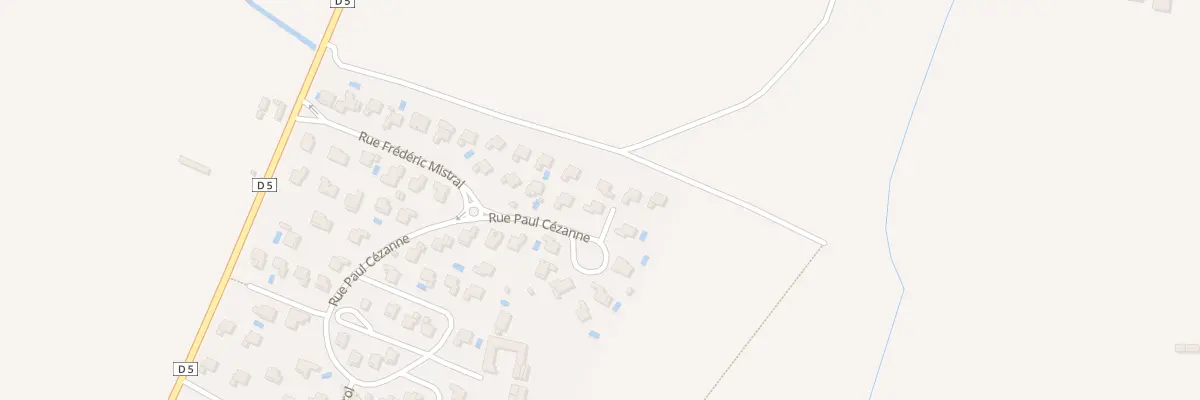 Plan du 1 Pl Pasteur à Tresques