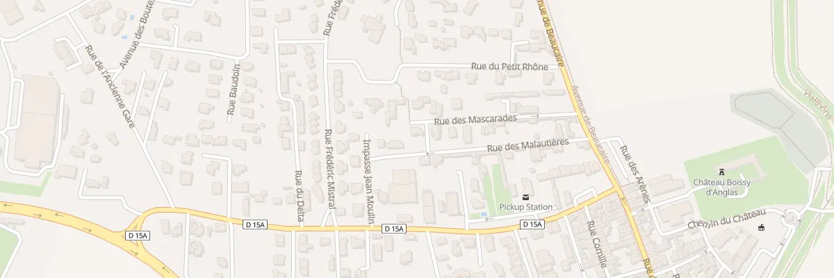 Plan du 23 Rue des Malautières à Fourques