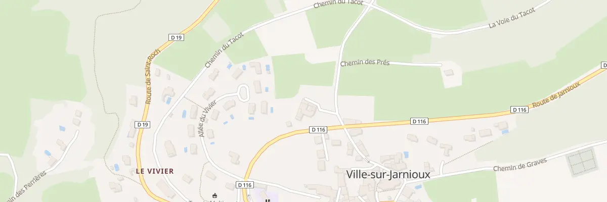 Plan du 53 Imp du Moulin à Ville-sur-Jarnioux