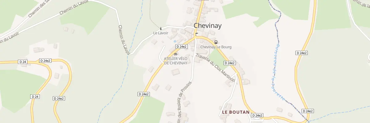 Plan du 80 Che des Rosiers de Provins à Chevinay