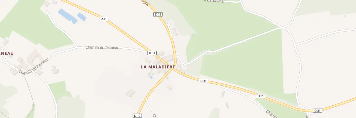 Plan du 4 Rte de Cogny à Ville-sur-Jarnioux