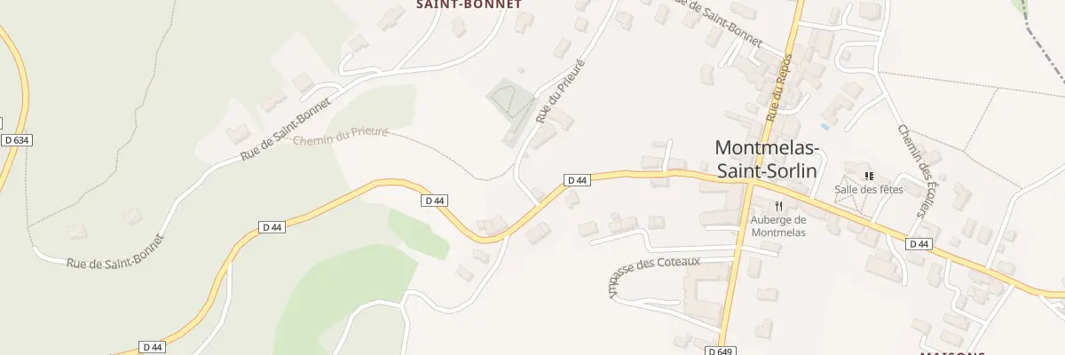 Plan du 5066 Le Bourg à Montmelas-Saint-Sorlin