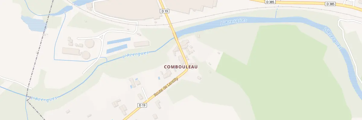 Plan du 5234 Combouleau à Chessy