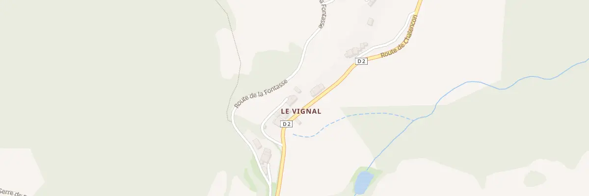 Plan du 5094 Le Vignal à Silhac