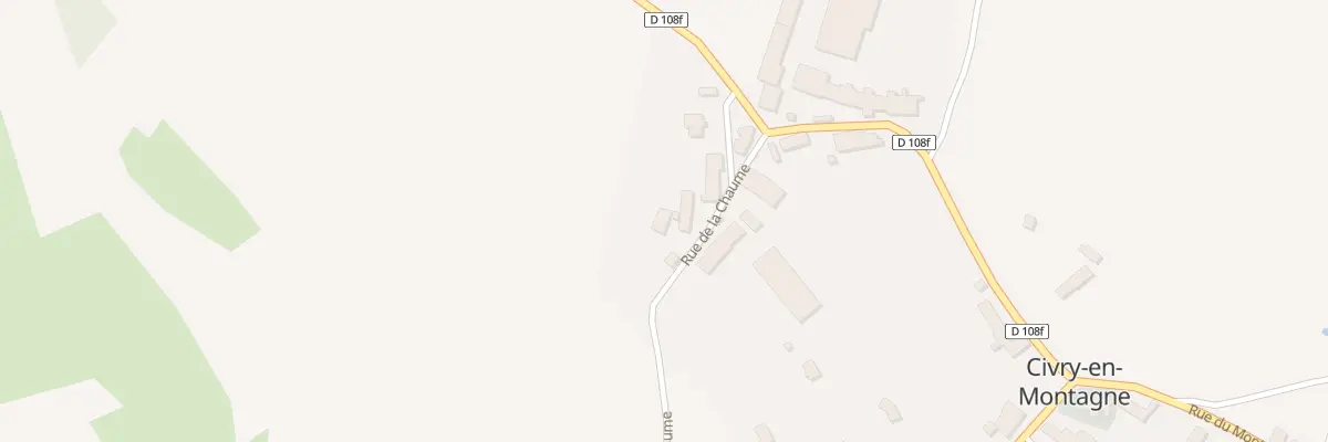 Plan du 20 Rue de la Chaume à Civry-en-Montagne