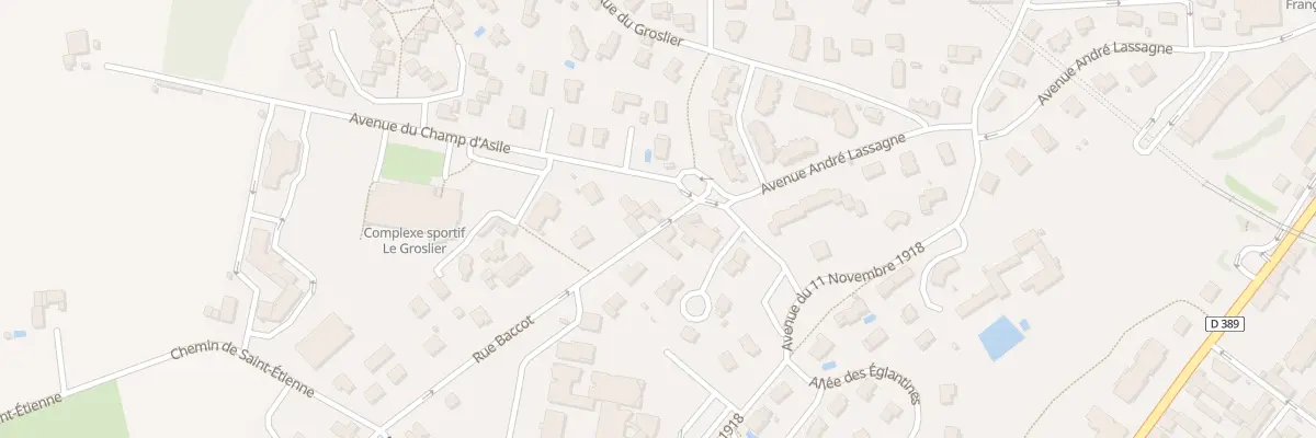Plan du 52B Rue Baccot à L’Arbresle