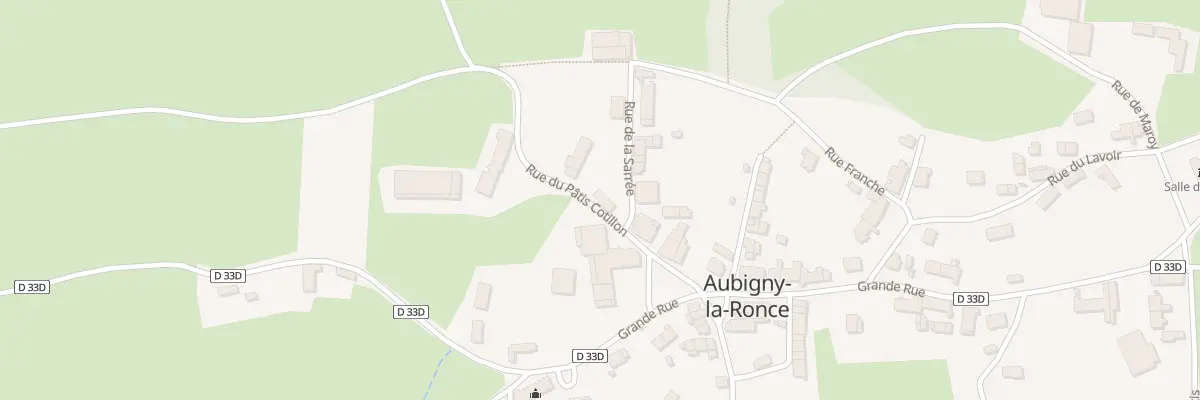 Plan du 6 Rue du Patis du Cotillon à Aubigny-la-Ronce