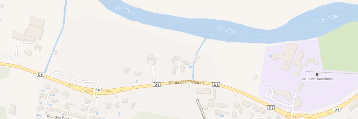 Plan du 1062 Rte des Cévennes à Bagnols-sur-Cèze