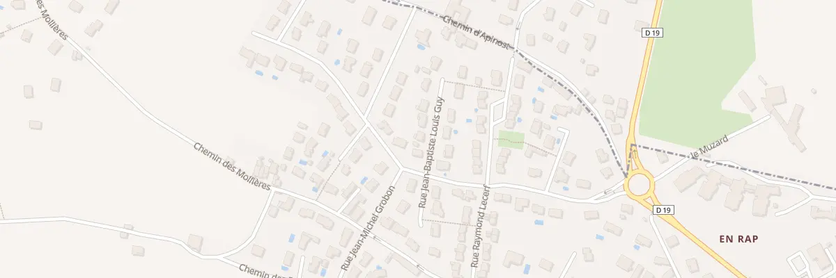 Plan du 9 Rue Jean Baptiste Louis Guy à L’Arbresle