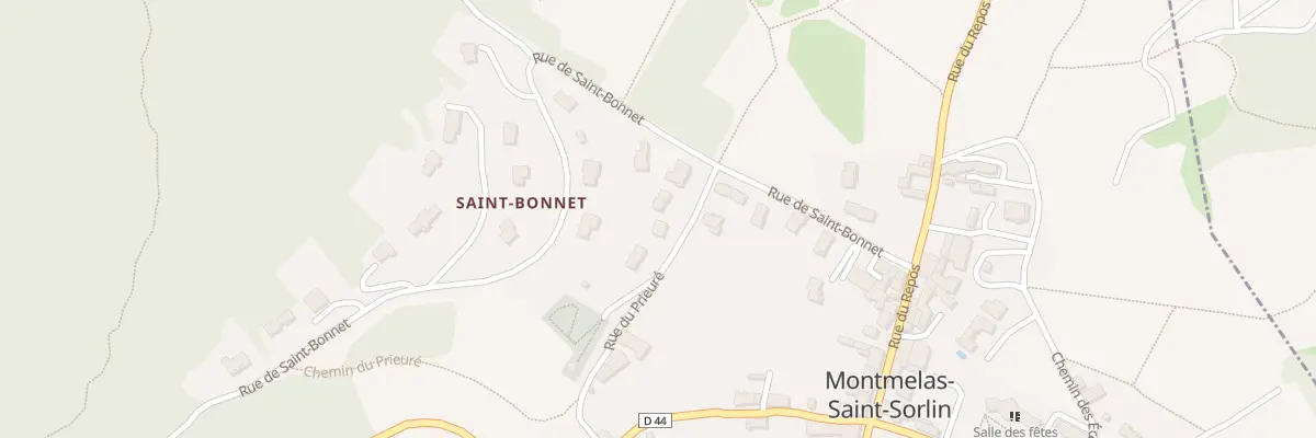 Plan du 195 Rue du Prieuré à Montmelas-Saint-Sorlin