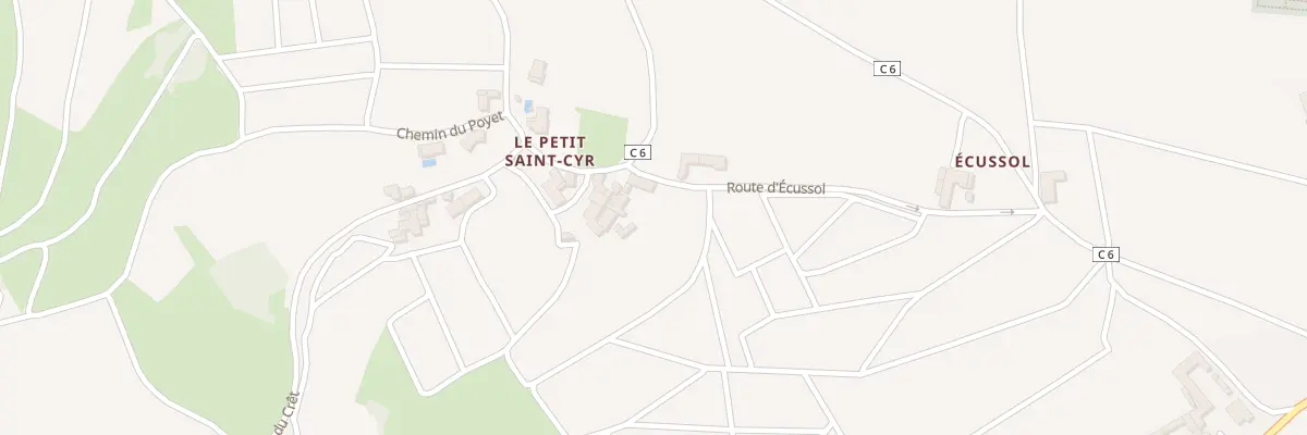 Plan du 34A Rte d’Ecussol à Quincié-en-Beaujolais