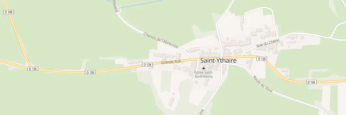 Plan du 24 Grande Rue à Bonnay-Saint-Ythaire