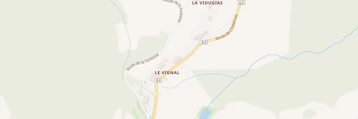 Plan du 5091B Le Vignal à Silhac