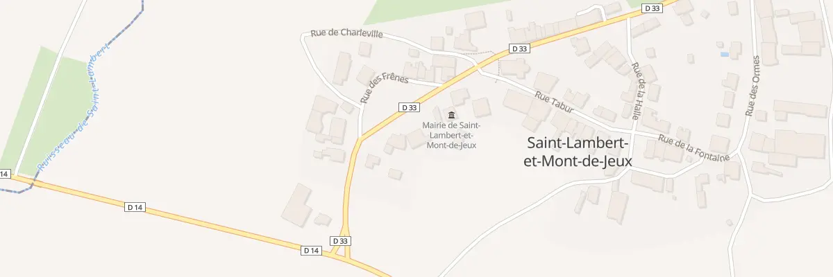 Plan du 9 Rue du Tilleul à Saint-Lambert-et-Mont-de-Jeux